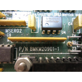 Merrick BMKM20901-1 Board BMKM209011 - Used