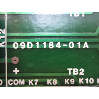 Emerson 09D1184-01A ISK12 Relay Board - Used