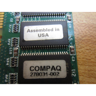 Compaq 278031-002 Memory Board 278031002 - Used