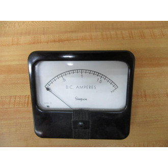 Simpson 00470 Panel Meter