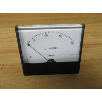 Simpson 1X057 AC Current Meter