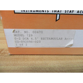 Simpson 00470 Panel Meter