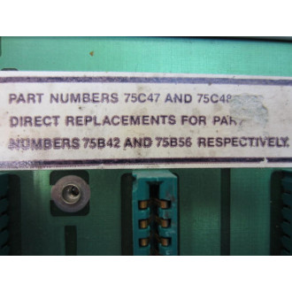 Uticor 75C48 8-Slot Chassis Rack 75C47 - Used