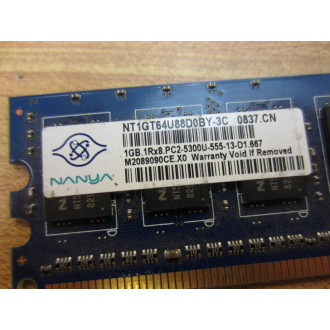 Dell SNPU8622C1G Memory Board Nanya - Used