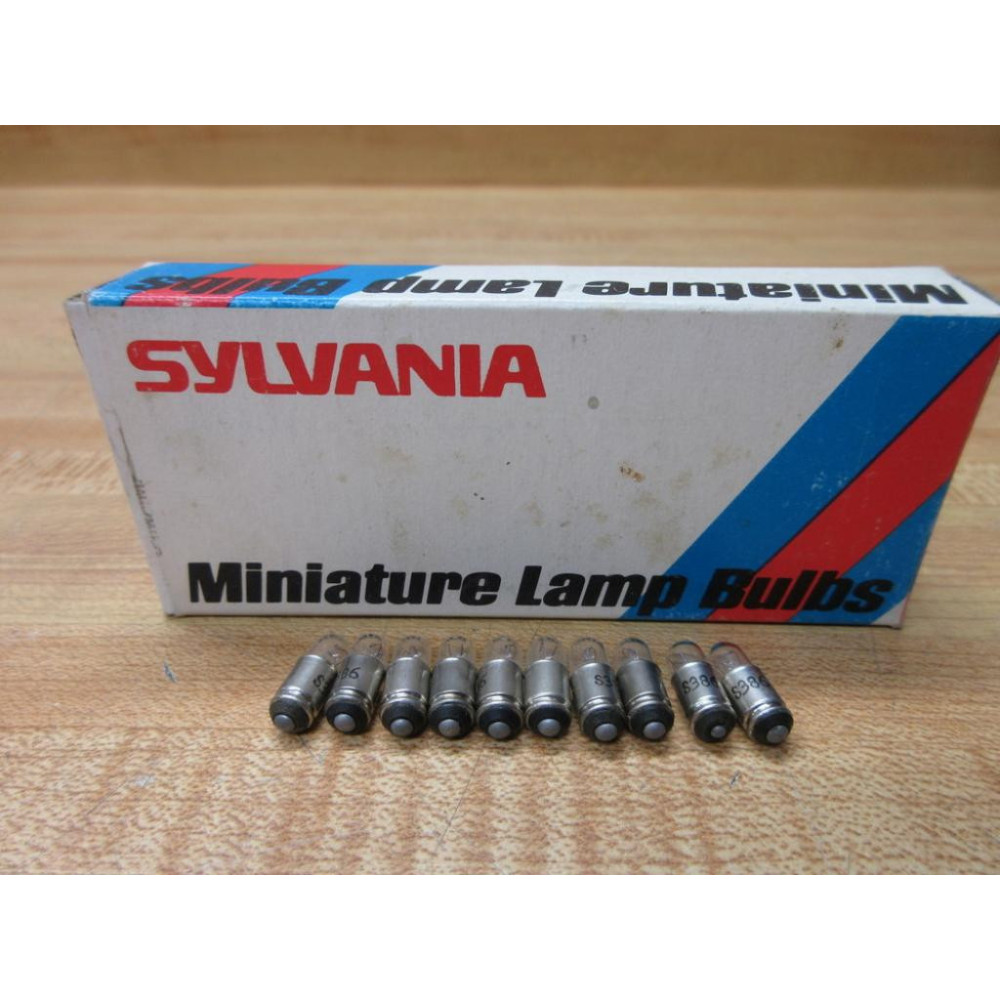 Sylvania 386 GTE Miniature Lamp (Pack of 10)