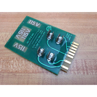 Micro Motion FMC-00-0112-B Fuse Board FMC000112B Rev.C wo Fuses - Used