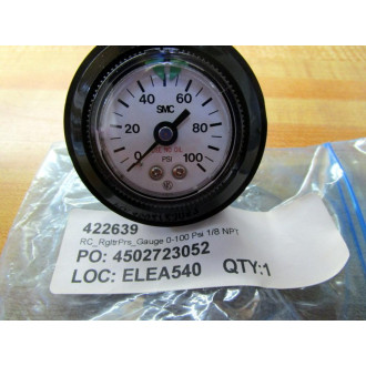 SMC 422639 Gauge G46-P7-N01M-SRB-C (Pack of 5)