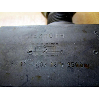 Rexroth Bosch DRV12-1.012V Flow Control Valve DRV121012V - New No Box