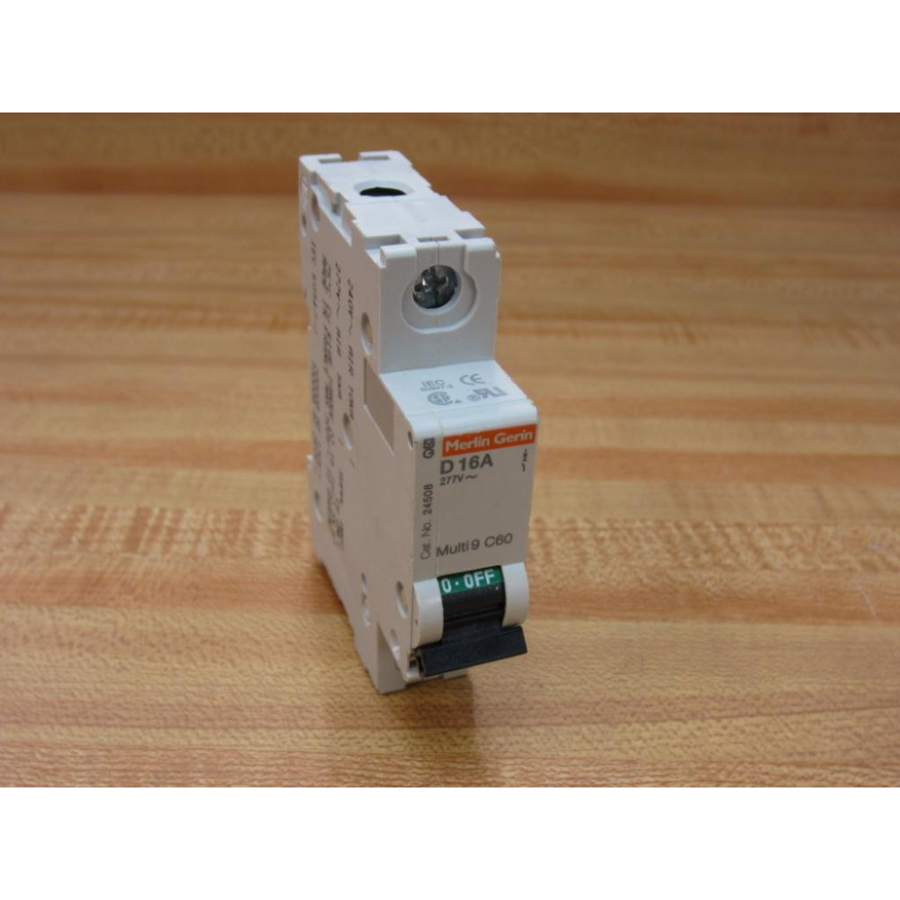 Merlin Gerin 24508 Square D Breaker 16A MG24508 Schneider - New No Box