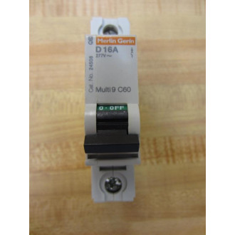Merlin Gerin 24508 Square D Breaker 16A MG24508 Schneider - New No Box