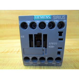 Siemens 3RH2140-1BF40 Contactor 3RH21401BF40 - New No Box