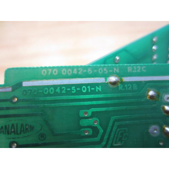 Panalarm 070-0042-3-02-B Circuit Board 0700042302B - Used