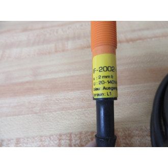 IFM Efector IF-2002-BBOW Inductive Sensor IF0197 - New No Box