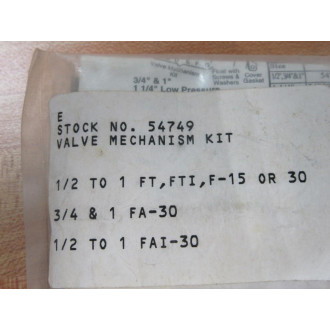 Spirax Sarco 54749 Valve Mechanism Kit