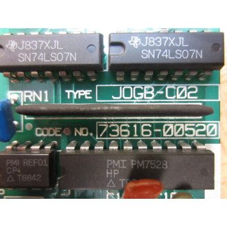 Yaskawa JOGB-C02 Monitor Card JOGBC02 - Used