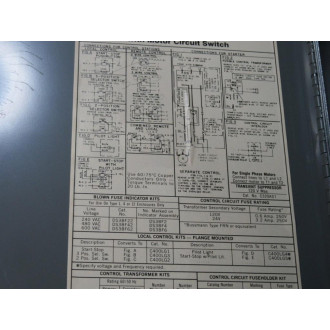Cutler Hammer A30CGA0 A-c Magnetic Combination Starter - Used