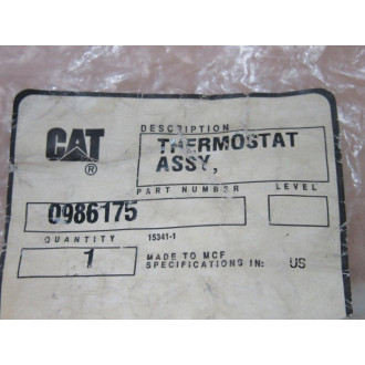 Caterpillar 0986175 Thermostat Assy
