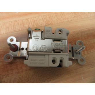 Hubbell HBL8310 Single Brown Receptacle
