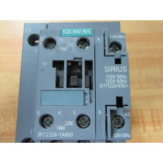 Siemens 3RT2326-1AK60 Magnetic Contactor 3RT23261AK60 - New No Box
