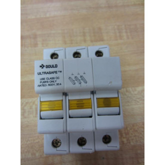 Gould Shawmut Ferraz USCC3I Fuse Holder USCC31 - Used