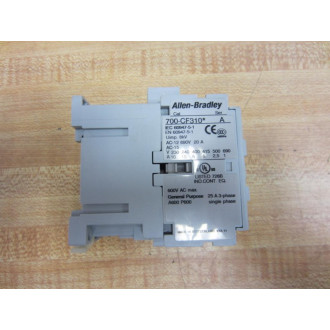 Allen Bradley 700-CF310* Contactor 700CF310 - Used
