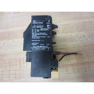 Allen Bradley 193-BSC 24 Relay 193BSC24 Ser B - Used