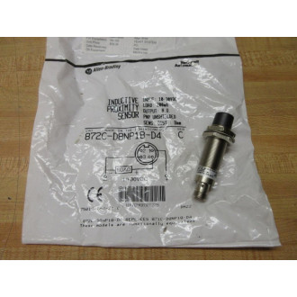 Allen Bradley 872C-D8NP18-D4 Sensor 872CD8NP18D4 Series C