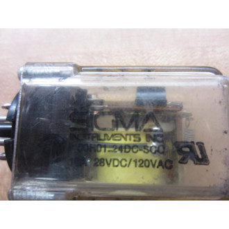 Sigma 50R01-24DC Relay 50R0124DCSCC - Used
