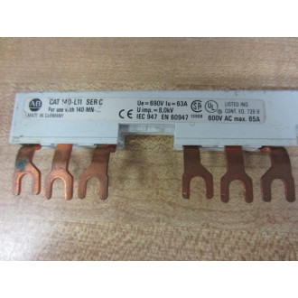 Allen Bradley 140-L11 Commoning Link  3-Phase 140L11 Series C (Pack of 2) - Used