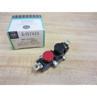 Allen Bradley X-157433 Pushbutton Unit Assembly X157433