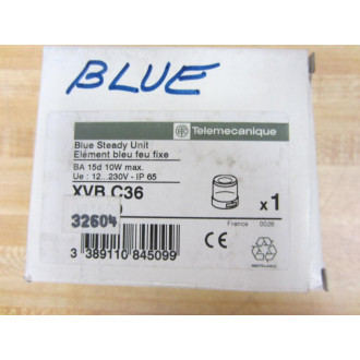 Telemecanique XVB-C36 Schneider Blue Steady Unit 084509