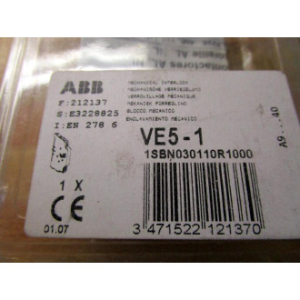 ABB VE5-1 Interlock VE51