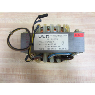 WEM BV 24855 Transformer BV24855 - New No Box