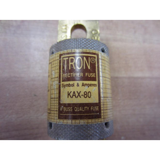 Bussmann KAX 80 Rectifier Fuse KAX80 (Pack of 3) - New No Box