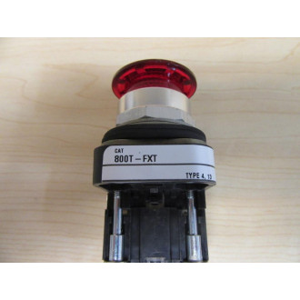 Allen Bradley 800T-FXT Pushbutton 800TFXT W800T-XA Contact Red - New No Box