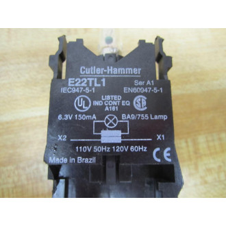 Cutler Hammer E22TL1 Eaton Transformer Unit Light Module - Used