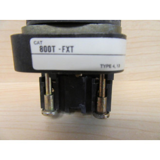 Allen Bradley 800T-FXT Pushbutton 800TFXT W800T-XA Contact Block Red - Used