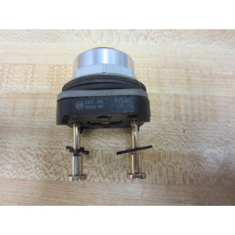Allen Bradley 800H-R6 Push Button 800HR6 Red Series C - Used