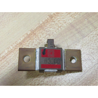 Square D B3.00 Overload Relay Heater Element B300 Old Style
