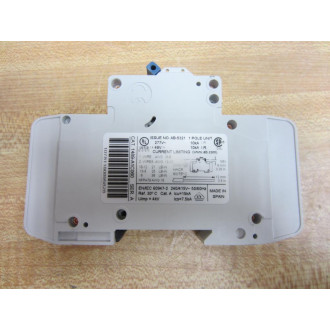 Allen Bradley 1489-A1C060 Circuit Breaker 1P 6A 1489A1C060 Series A