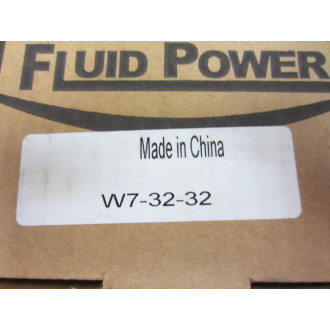 Anchor Fluid Power W7-32-32 Saddle Pipe W73232