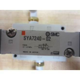 SMC SYA7240-02 Valve SYA724002 - Used