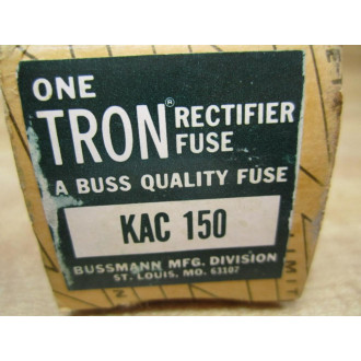 Tron KAC-150 Bussmann Rectifier Fuse KAC150