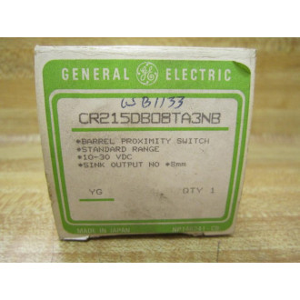 GE General Electric CR215DB08TA3NB Proximity Switch