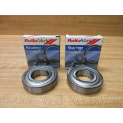 ReliaMark 6207 ZZ C3 Ball Bearing 6207Z