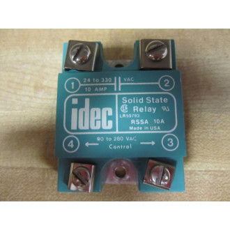 IDEC RSSA-10A Solid State Relay RSSA10A - Used
