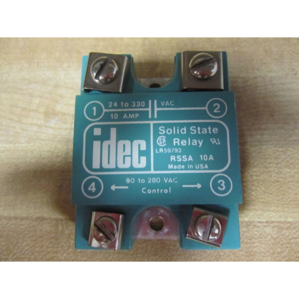 IDEC RSSA-10A Solid State Relay RSSA10A - Used