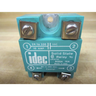 IDEC RSSA-10A Solid State Relay RSSA10A - Used