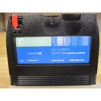 Certance CTM40 Travan 40 Data Cartridge - Used