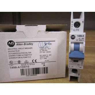 Allen Bradley 1489-A1D010 Circuit Breaker 1489A1D010 Series A